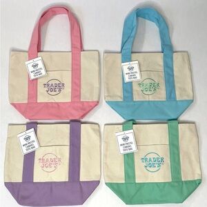 Trader Joe’s mini tote bags x4